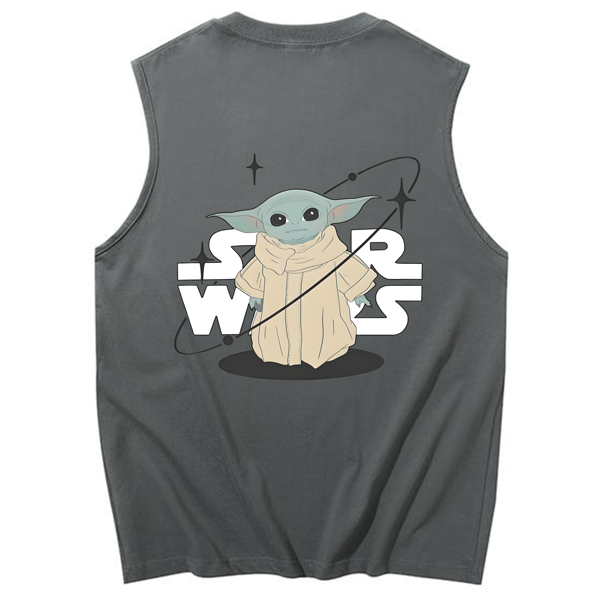 （画像用） スター・ウォーズ Star Wars コットン100％タンクトップ（背面プリント）